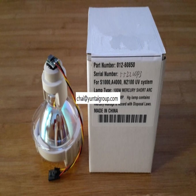 012-60850 uv curing lamp 100W MERCURY ARC Use for S1000,A4000 ,N2100 UV System.